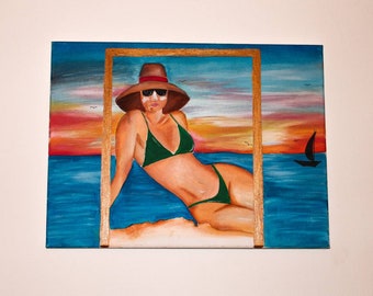 Get Strand thema canvasmuur art Free HD