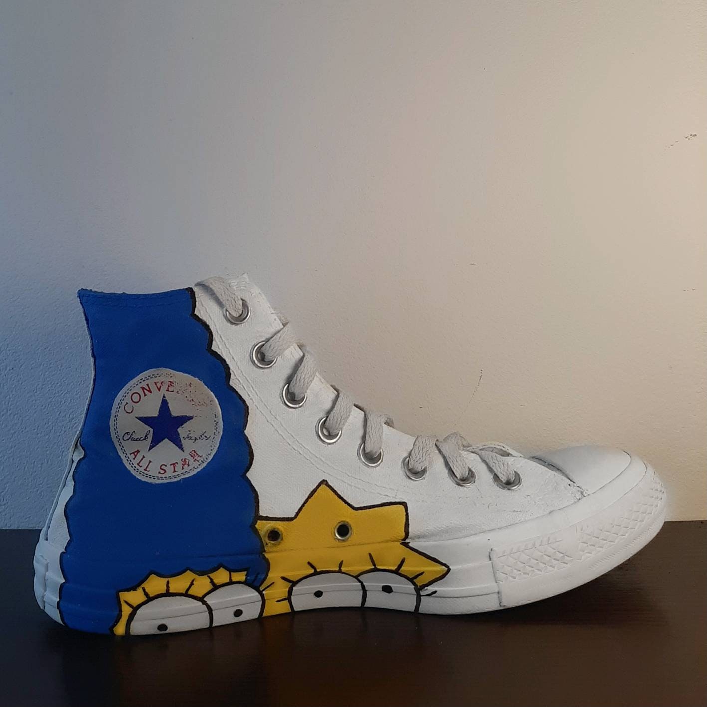 simpsons custom shoes