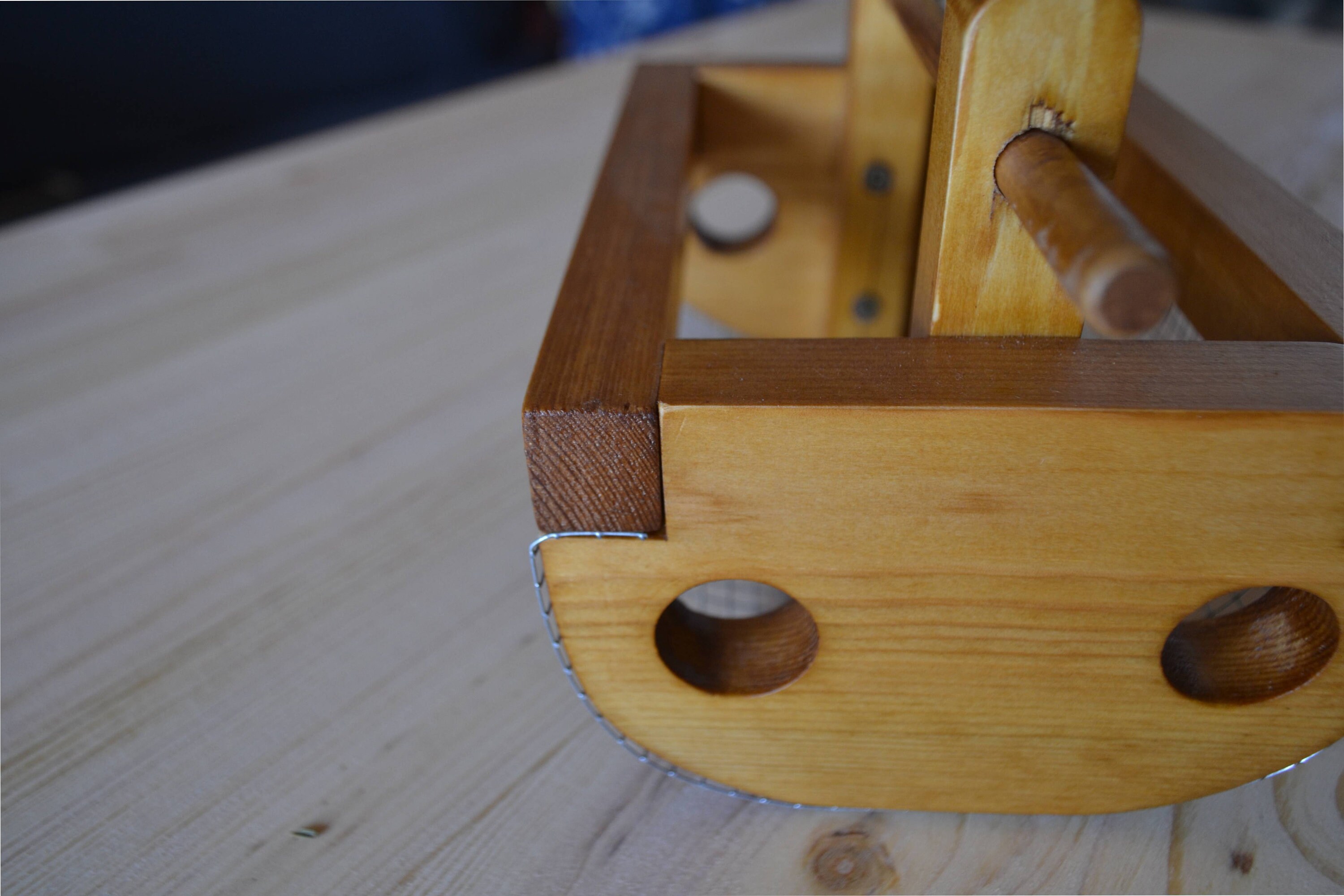 Mini Holz Ernte Griff Korb/veggie hod/Garten trug Winzige | Etsy