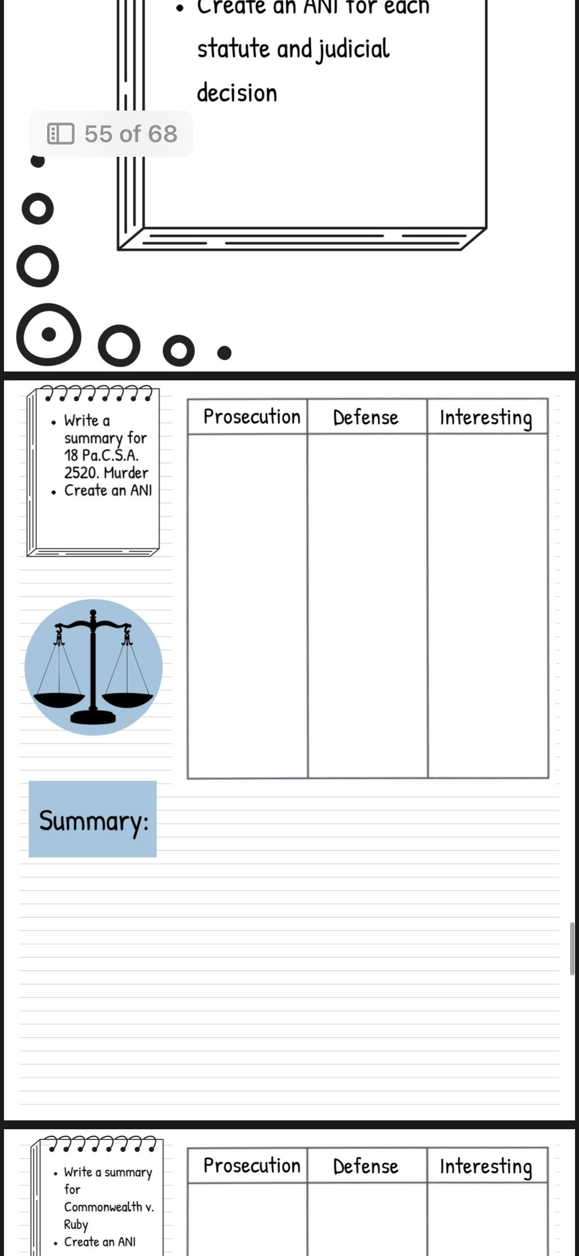 CC Challenge B Mock Trial Student Notebook - Etsy