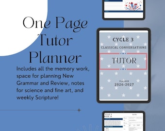 CC Cycle 3 Tutor Planner