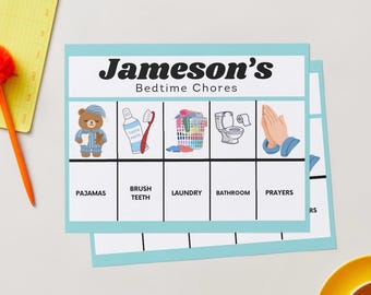 Simple Chore Chart Template