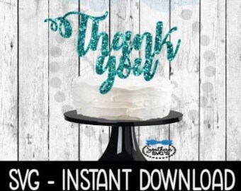 Thank You Topper Etsy