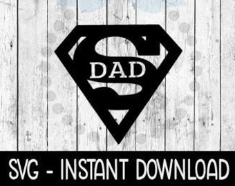 Super Dad Svg Etsy