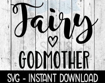 Download Fairy Godmother Svg Etsy