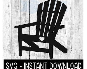 Adirondack Chair Svg Etsy