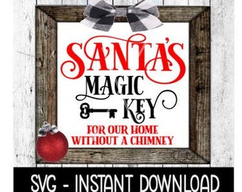 Download Santas Magic Key Svg Etsy PSD Mockup Templates