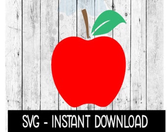 Apple Svg Etsy