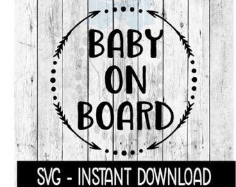 Download Baby On Board Svg Etsy