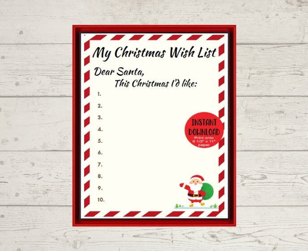 Elf christmas wish list Clearance