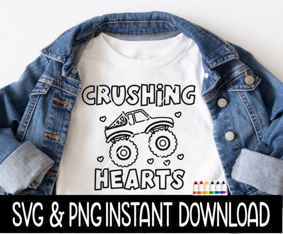 Coloring Shirt SVG, Valentine's Day Kids Color Me Shirt PNG, Crushing