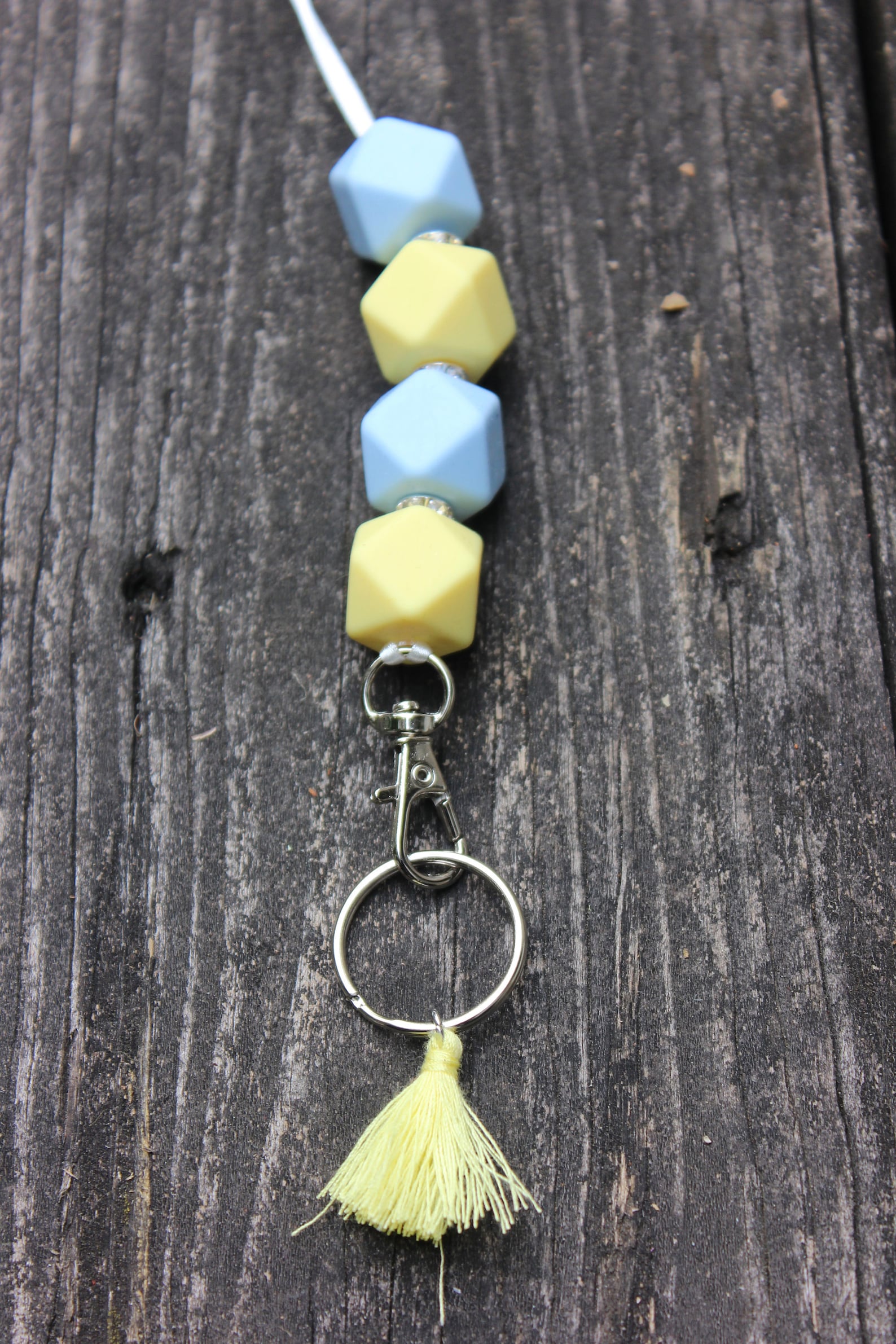 Teacher Breakaway Beaded ID Lanyards Etsy