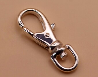 Sterling Silver Swivel Keyring Clasp 22mm – Pack of 1 or 5