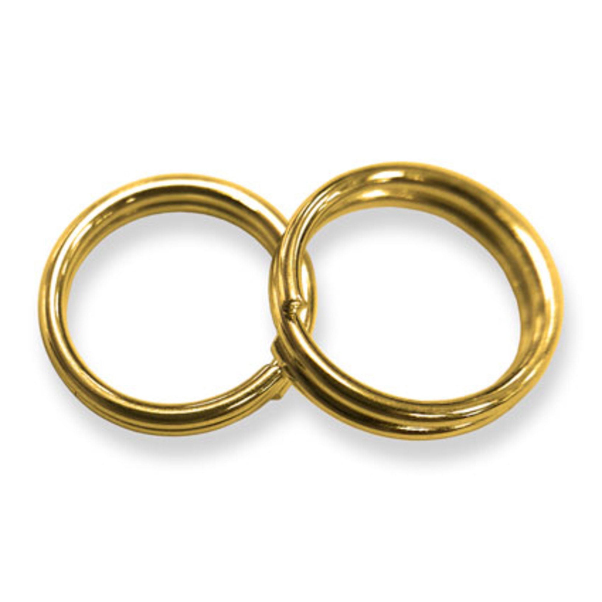 Yellow Gold Plated SPLIT RINGS 5mm 9mm wholesale bulk Etsy