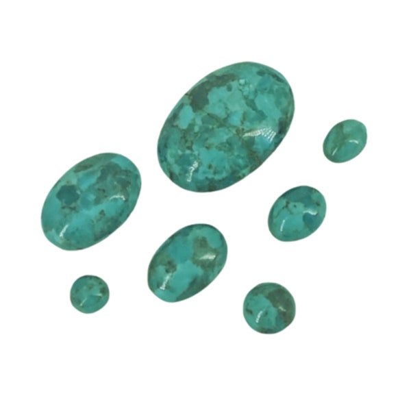 Turquoise Cabochons - loose natural gemstone - wholesale jewellery making stones - 4mm, 6mm, 8mm, 10mm, 14mm, 18mm, 25mm