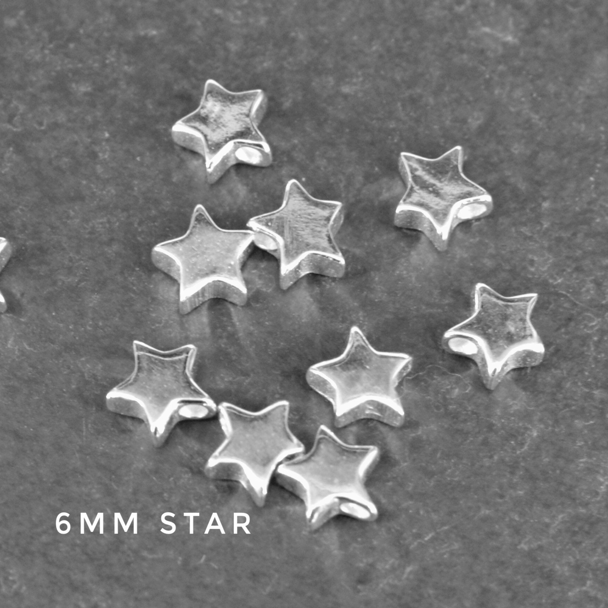 925 Sterling Silver SLIDER BEADS Star Moon Dolphin Heart Etsy UK