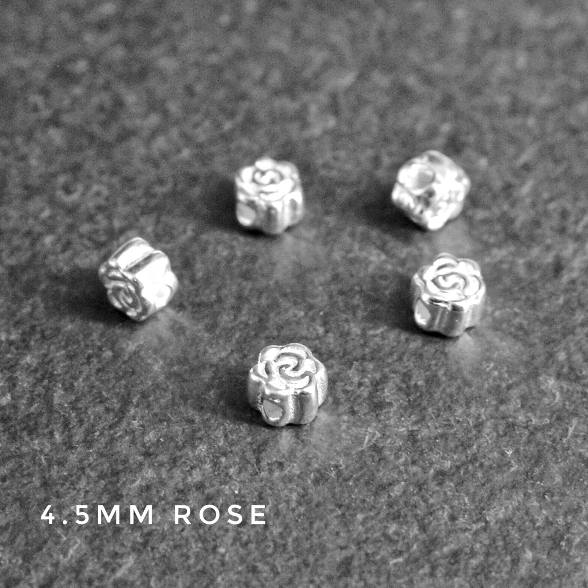 925 Sterling Silver SLIDER BEADS Star Moon Dolphin Heart Etsy UK