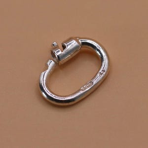 Sterling Silver Link Lock – Secure Charm Connector, 5.5mm