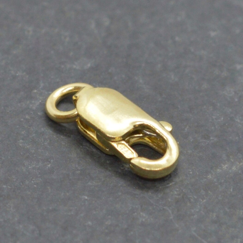 9ct Solid Gold LOBSTER TRIGGER CLASP 8.4mm 10mm wholesale Etsy