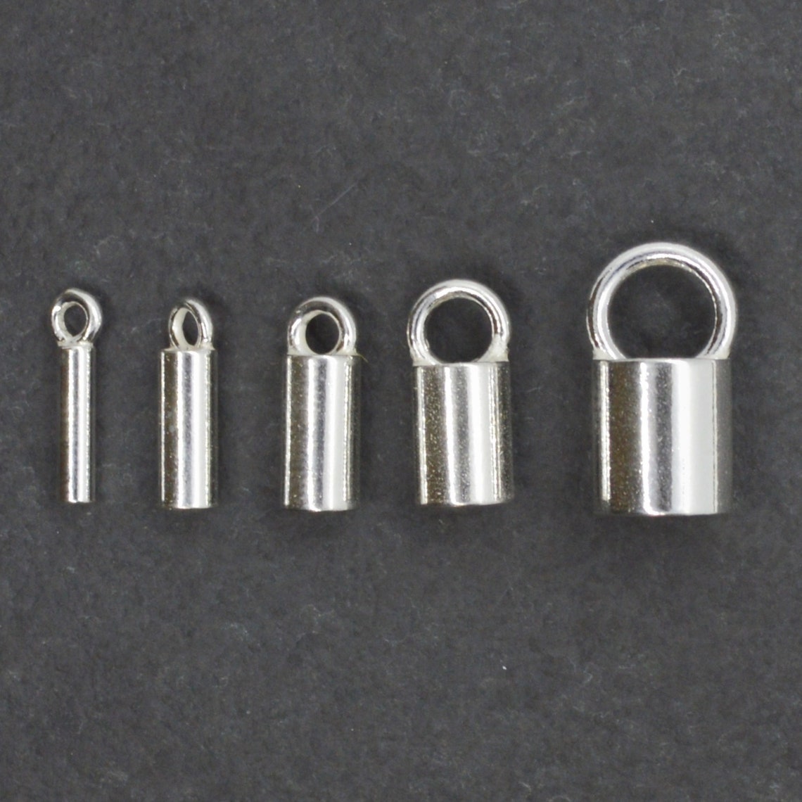 925 Sterling Silver CORD ENDS various sizes wholesale Etsy