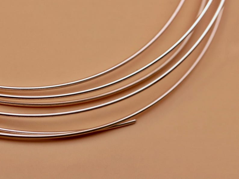 925 Sterling Silver Half Hard Round Wire | Jewellery Making, Wire Wrapping image 1