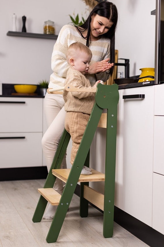 Escabeau de cuisine peu encombrant, escabeau pour enfants