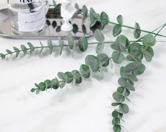 14&quot; Faux Eucalyptus Sprig Grey-Green