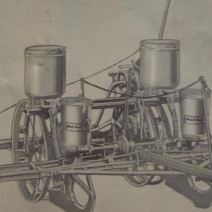 Black Hawk Corn Planter Cockshutt Farm Equipment Model 115T Check Planter and 145T Drill planter for 1953 and newer Bellevue Ohio