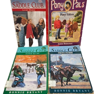 Saddle club Pony Pal’s lot 4 former library