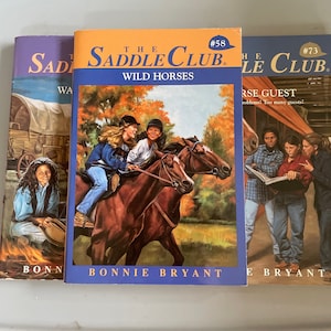 Saddle club Pony Pal’s lot 3 wild horses wagon trail horse guest no. 81 58 73