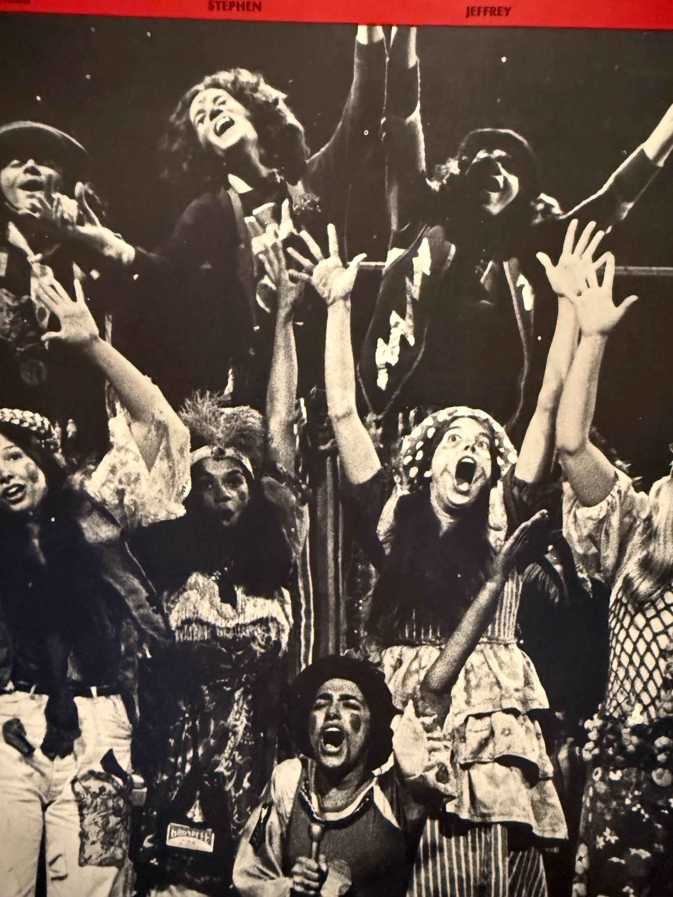 Godspell Vintage 1971 Godspell Musical Program Booklet off Broadway Cast Stephen ...