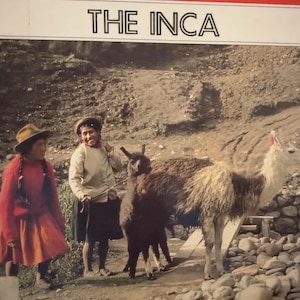 The Inca Empire of South America Former Library Copy Alpaca Clothing ...