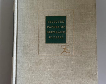 Selected Papers of Bertrand Russell