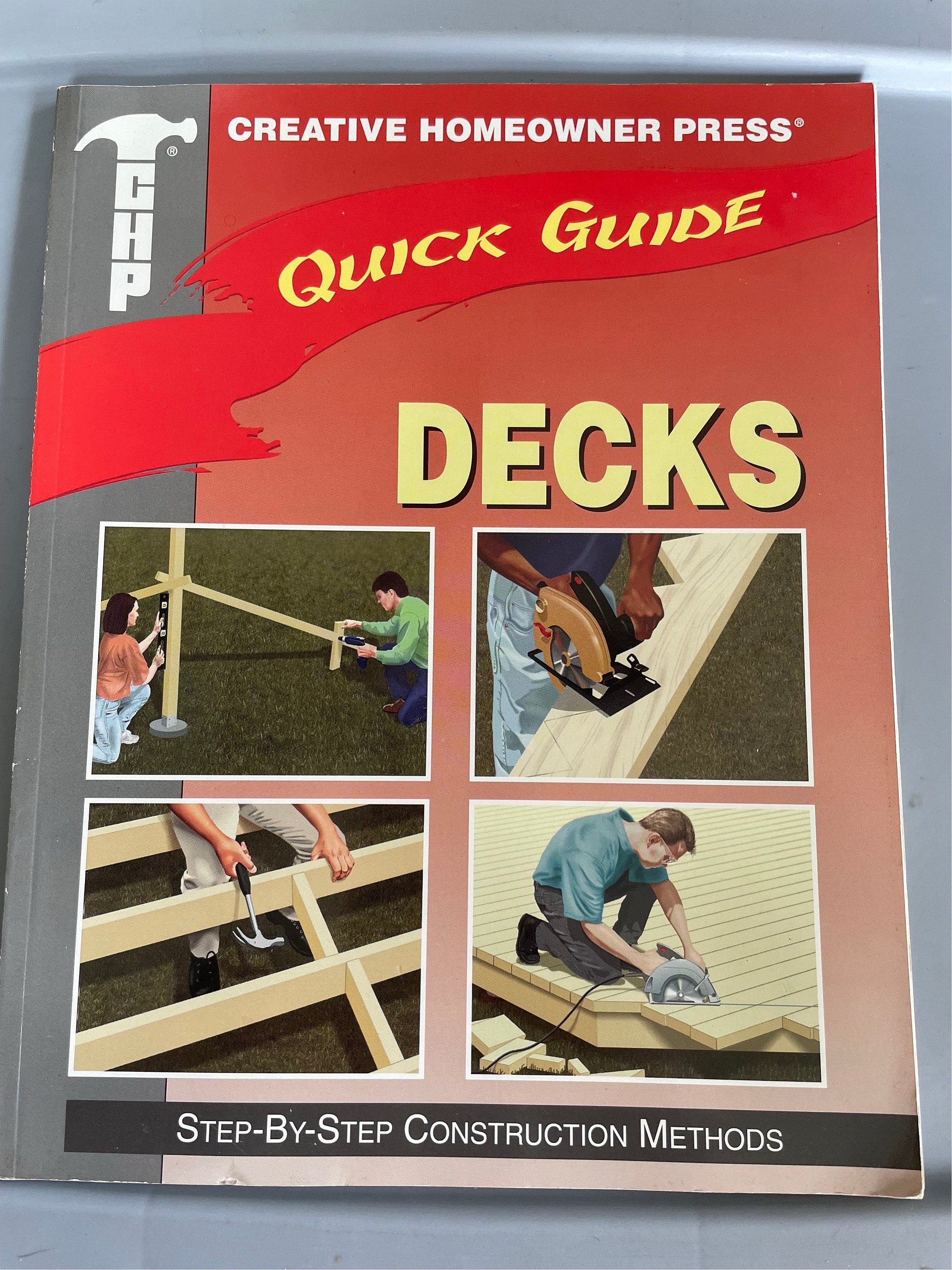 Quick Guide to Decks Vintage Deck Building Tips and Instructions - Etsy