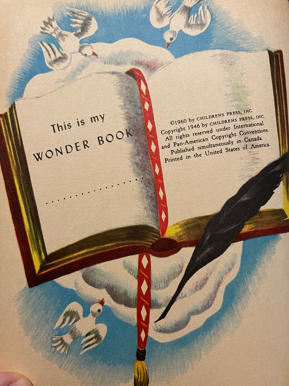 Little Lost Angel 1953 Elf Book & the Littlest Angel Wonder