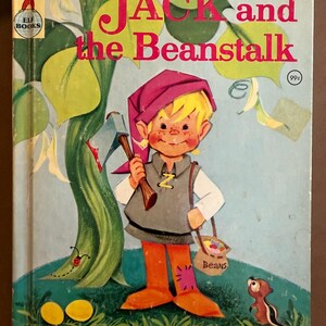 Jack and the Beanstalk Rand McNally elf Book 1961