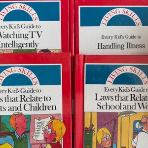 Lot of 10 Joy Berry books former library managing money time wisely responding to danger handling illness hardcover homeschool living skills