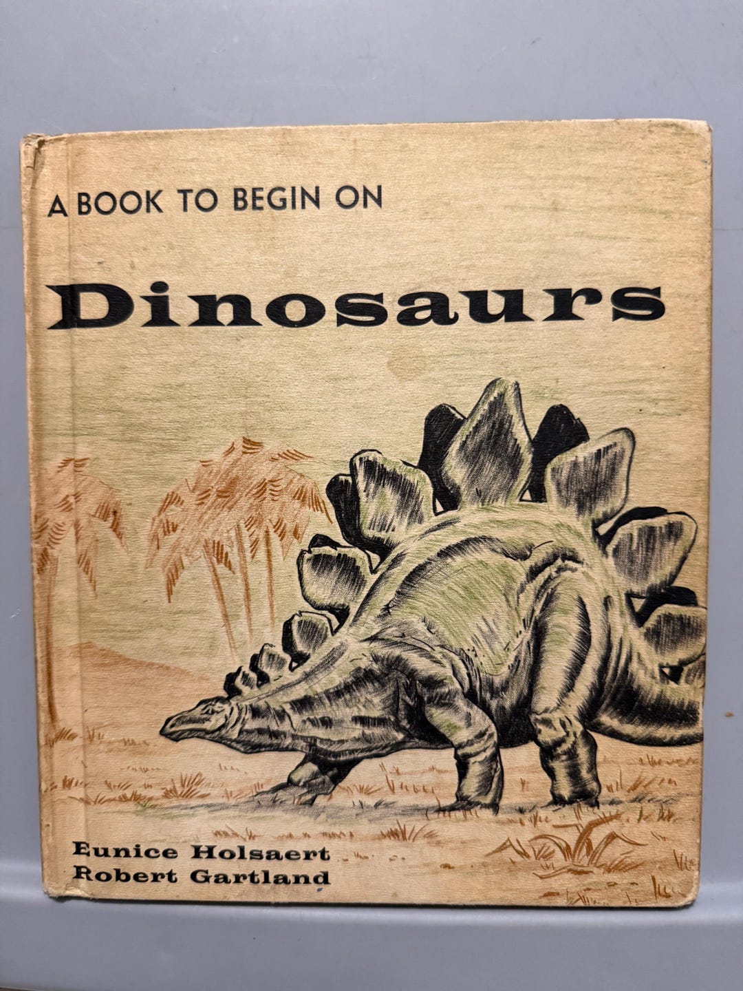A Book to Begin on Dinosaurs Weekly Reader Book 1959 - Etsy