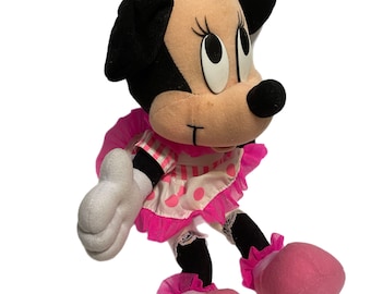 Minnie Mouse in a pink polka dot dress Mattel Arco Toys