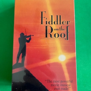 Fiddler on the Roof new sealed 2 vhs tapes for vcr movie musical digitally remastered