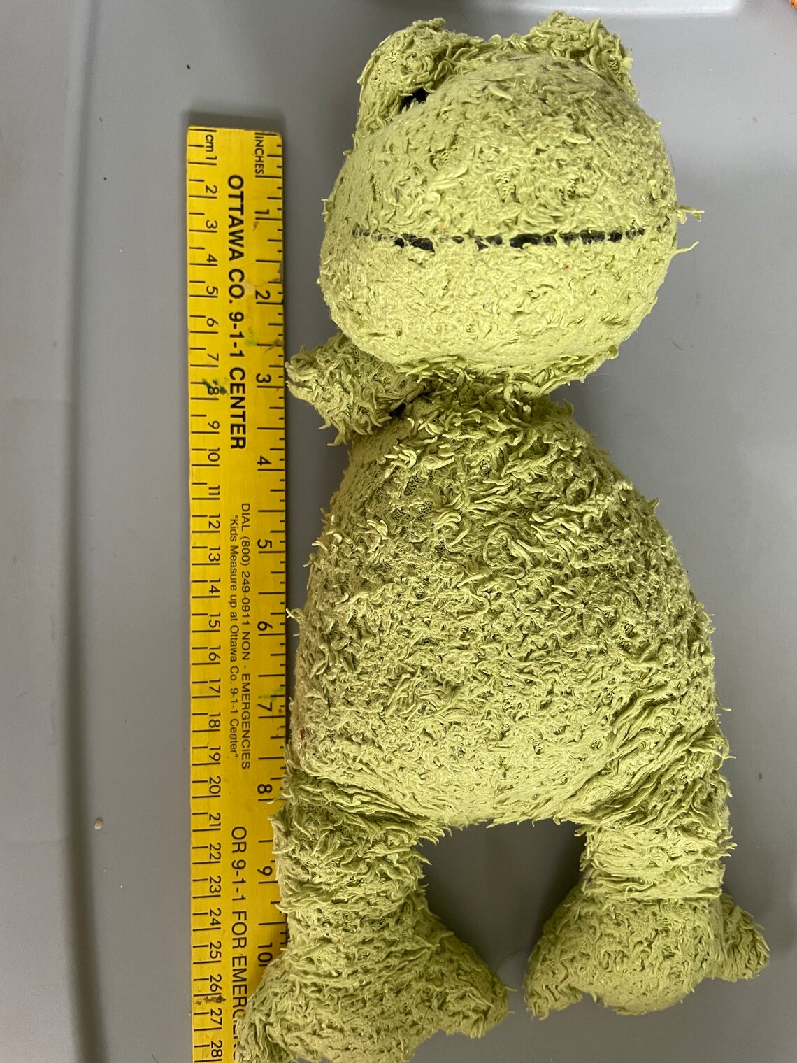 Jellycat Fuddlewuddle Fuzzy Plush Stuffed Animal Frog Toy Well Loved - Etsy