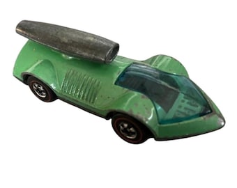 Hot Wheels Redline 1969 , Dune Daddy, Lime Green With Flowers