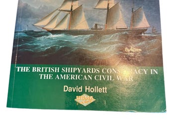 The Alabama Affair David Hollett 1993 Civil War Naval History Book Confederate Raider CSS Alabama British Shipyards Maritime History Illustr