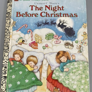 Little Golden Book The Night before Christmas by Clement Moore