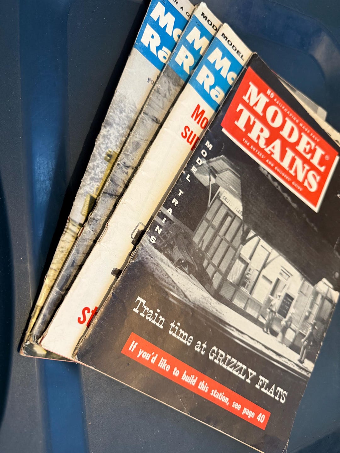 Model Railroader and Model Trains Magazine Lot of 4 From 1961 and 1962 ...
