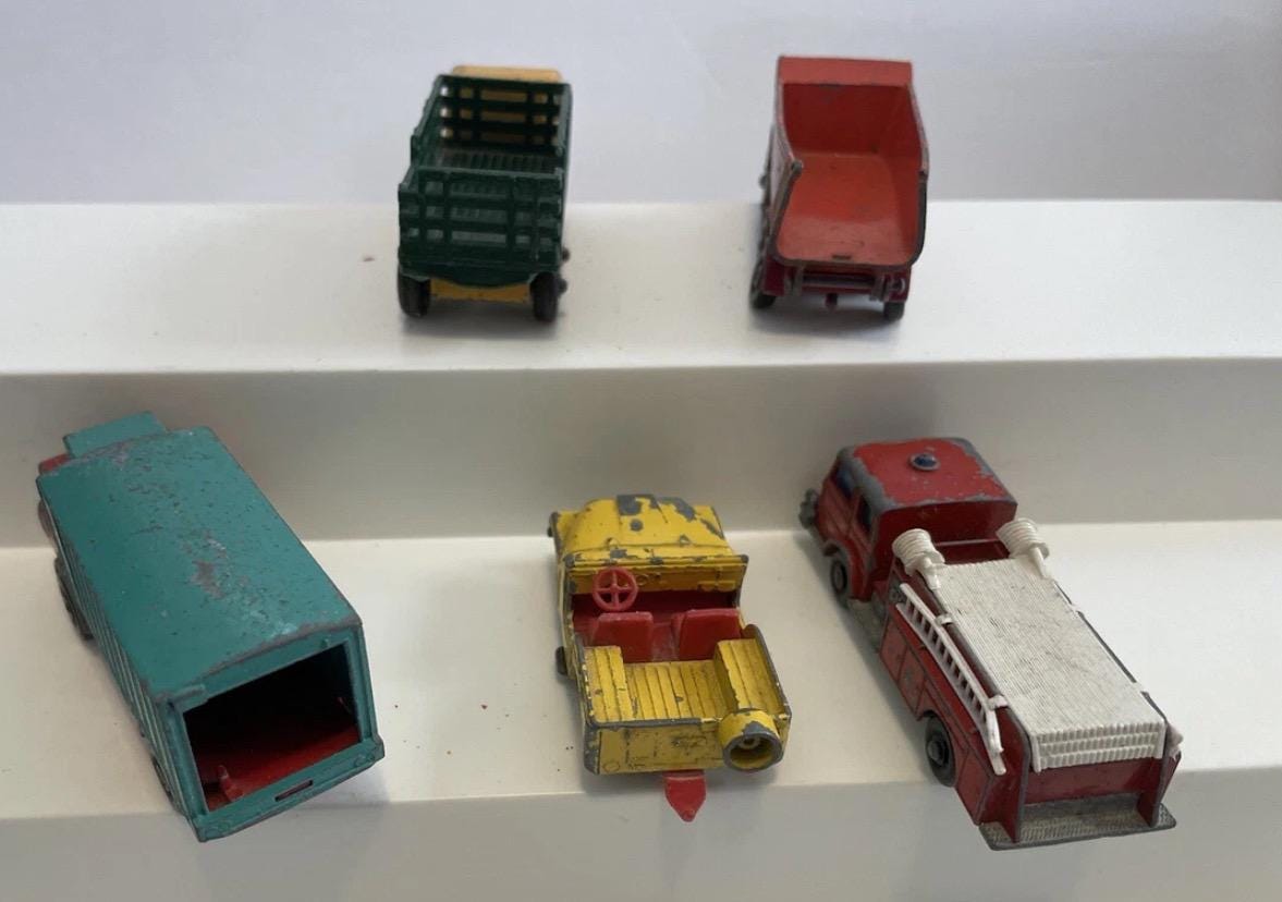 レトロ⭐︎MATCHBOX by LESNEY ミニカーセット LOT RARE 23 OLD VINTAGE LESNEY MATCHBOX CARS VEHICLES VANS TRUCKS