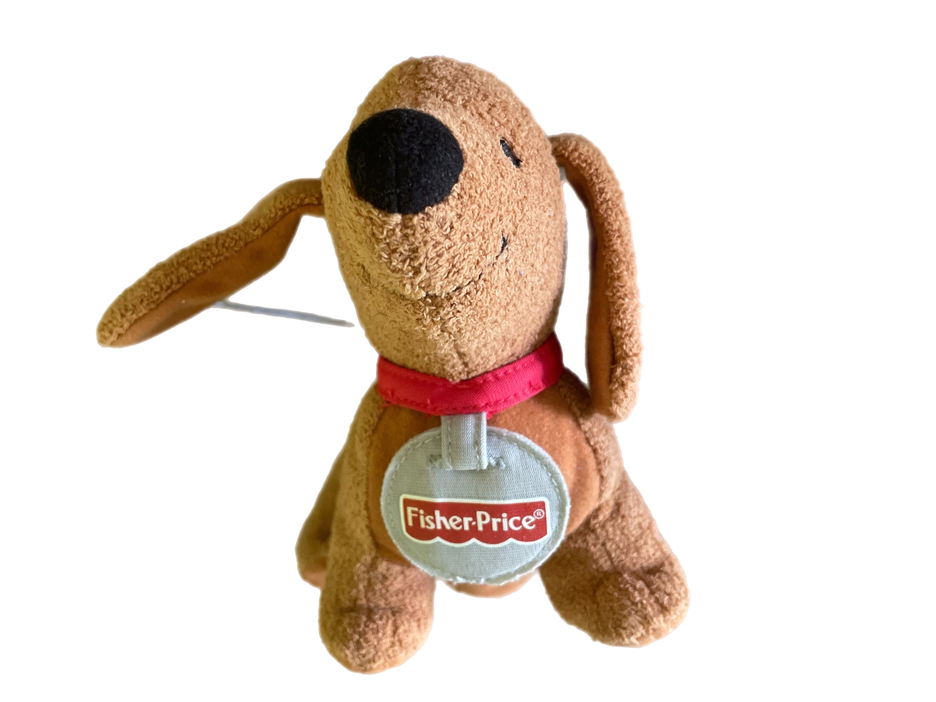 Fisher Price Stuffed Animal Plush Dachshund Wiener Dog Brown