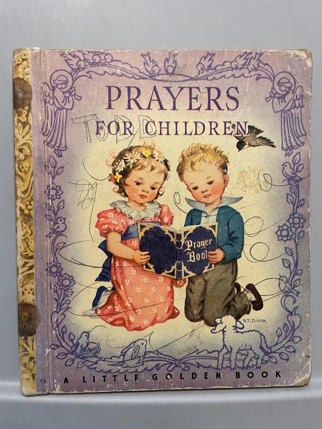 Prayers for Children Golden Book 1942 - Etsy
