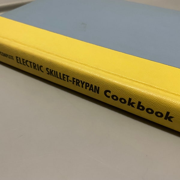 Electric Skillet Frypan cookbook 1960