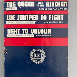 Vintage hand cover dust jacket 3 books Paratroopers maid humor and New Hampshire wild country